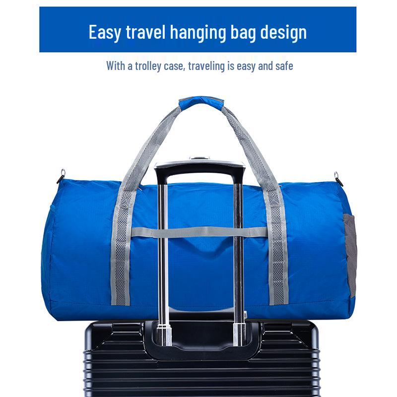 Large Capacity Waterproof Travel Bag - Foldable, Portable Fitness and Luggage Storage