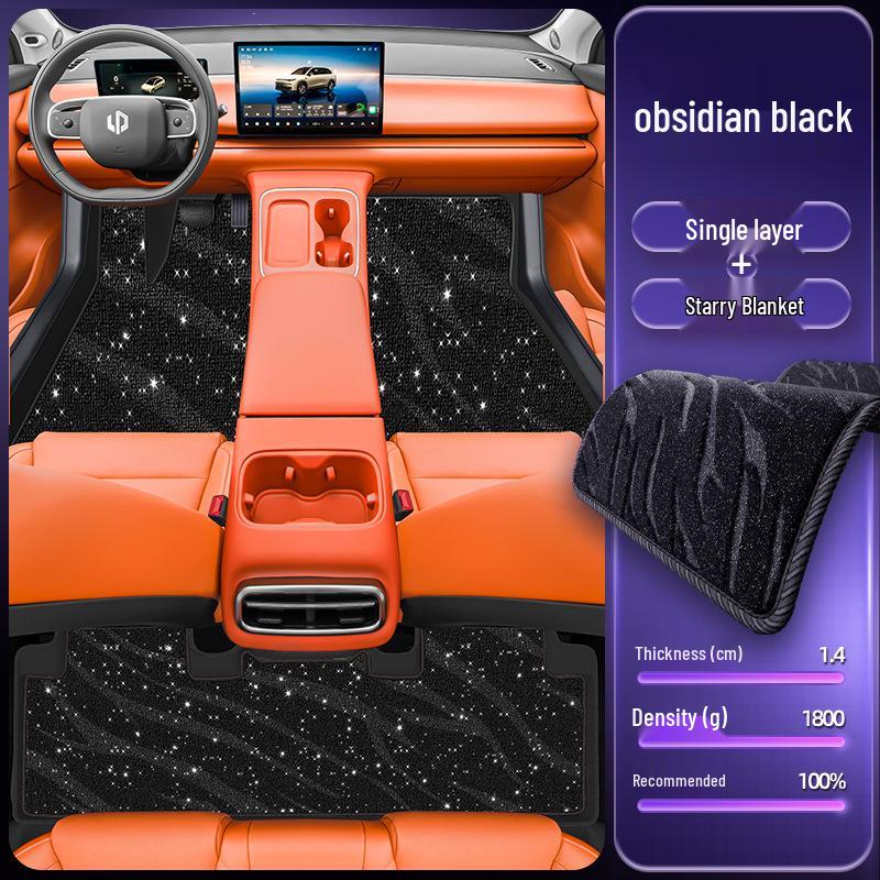 Eco-Friendly, Double-Layer, Fully Enclosed Floor Mats for Leapmotor C10.