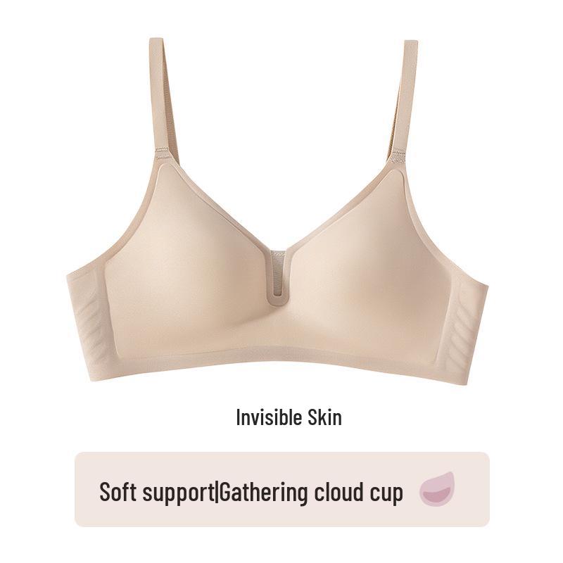 Cloud Breath Seamless Nude Bra – Soft, Breathable Support for Small Chests