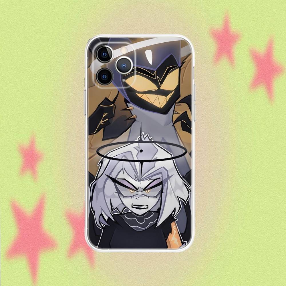 Lute H-HazbinS  Transparent Clear Soft Phone Case For iPhone 17,16,15,14,13,12,11,Air,X,XR,Pro,Max,Plus Cover