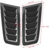 2pcs Universal Hood, Car Engine Vent Hood, Air Valve Cover Vent Hood, Car Exterior Parts for Focus RS MK2 (Carbon Fiber)
