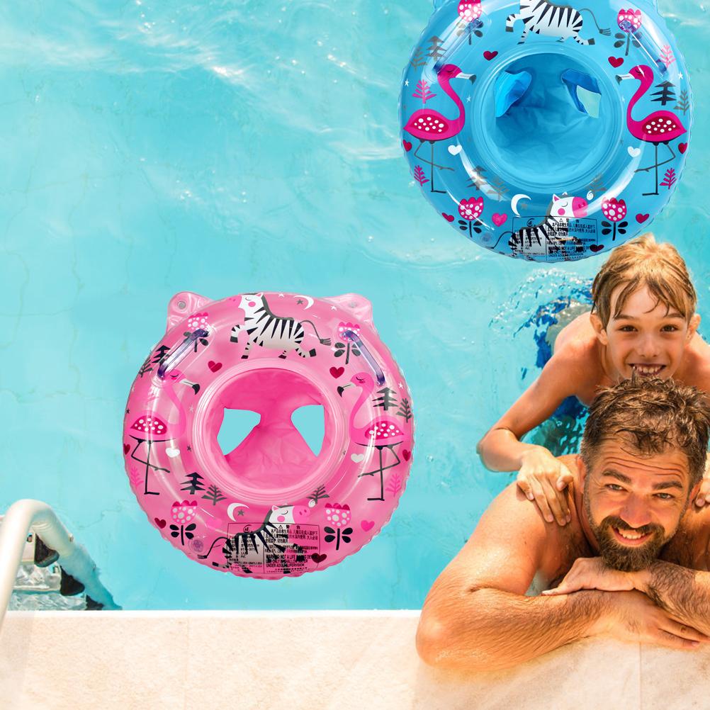 Baby Swim Ring Forest Pattern Baby Float Swimming Ring Comfortable and Firm Seat Ring With