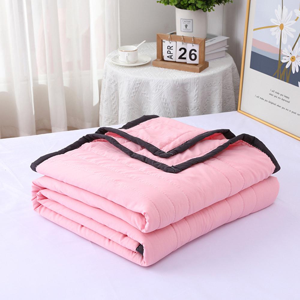 Washed Cotton Summer Quilt Portable Foldable machine washable Comfort Blankets for Home Bedroom Couch Sofa Bed Soft Blanket