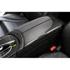 For Benz C-Class 2015- ABS Carbon Fiber Console Armrest Button Trim Decor 2X