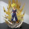 Dragon Ball HB Super Second Gohan Figure, Anime Peripheral Tide Play Doll Ornament, Super Saiyan Model Gift
