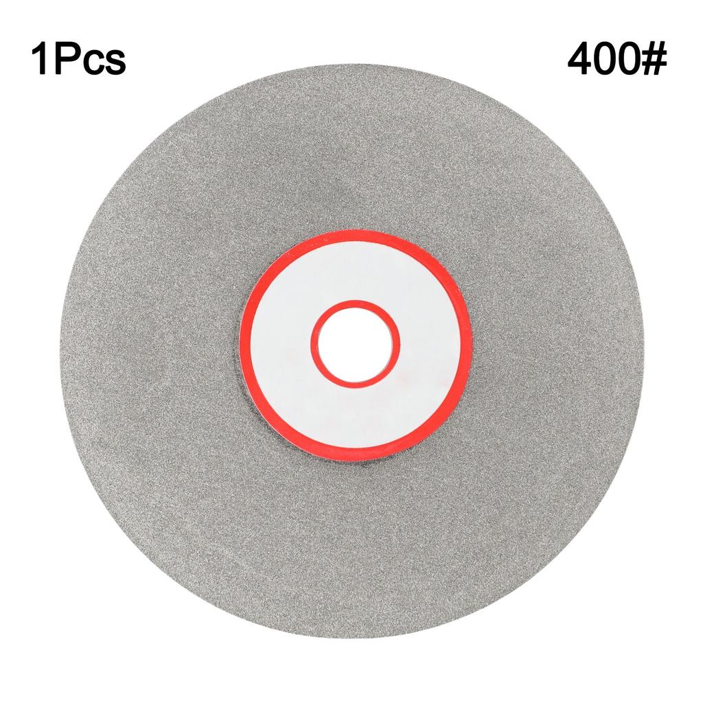 Diamond Coated Flat Lap Disc for Crystal Agate Jewel Polishing 4 80 2000# Grit