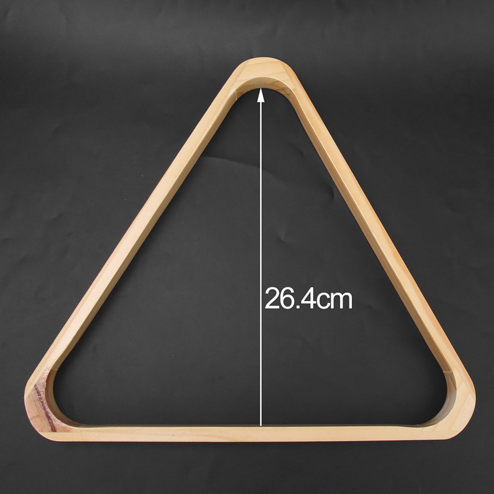 Professional Wooden Billiards Triangle Rack, Snooker Rack, Sports Equipment Accessories, Billiards Rack