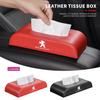 For Peugeot Car Tissue Box Armrest Type Leather Organizer Holder Tissue Box For Peugeot 308 408 508 RCZ 208 2008 206 207 307 Car