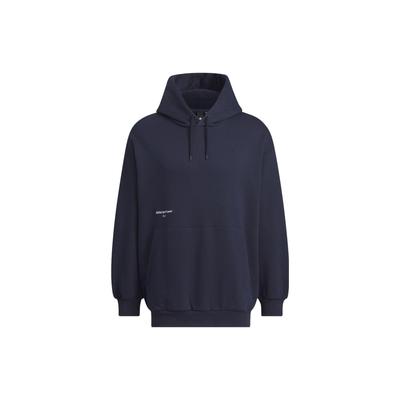 adidas Kleiner Logo-Hoodie Einfarbig Buchstaben-Detail Sportlicher Freizeit-Hoodie Herren Hoodies Legendary-Ink-Blau IZ1604