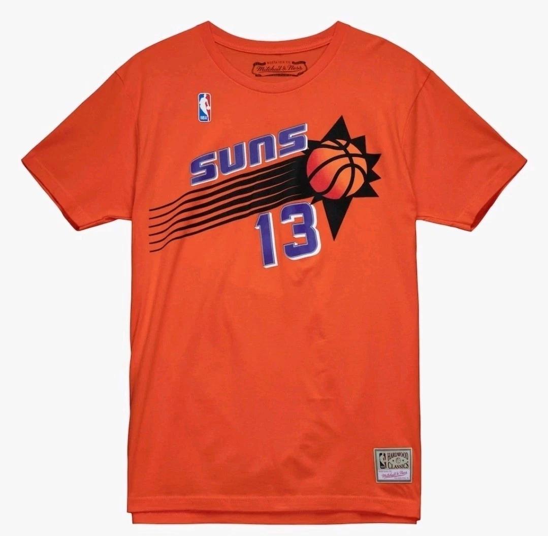 Phoenix Suns Mitchell & Ness Steve Nash 97/98 HWC T-Shirt Men s NWT! Rare! S