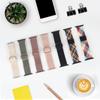 Nylon Strap And PC Case Elastic Woven Bracelet Protective Cover For Apple Watch Series 9 8 7 6 5 Se 4 I Watch 45mm 44mm 40mm 41mm