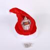 Christmas Santa Hat Singing Dancing Moving Electric Patchwork Hat Funny Toy Party Winter Warm Musical Dance Xmas Hat Gifts
