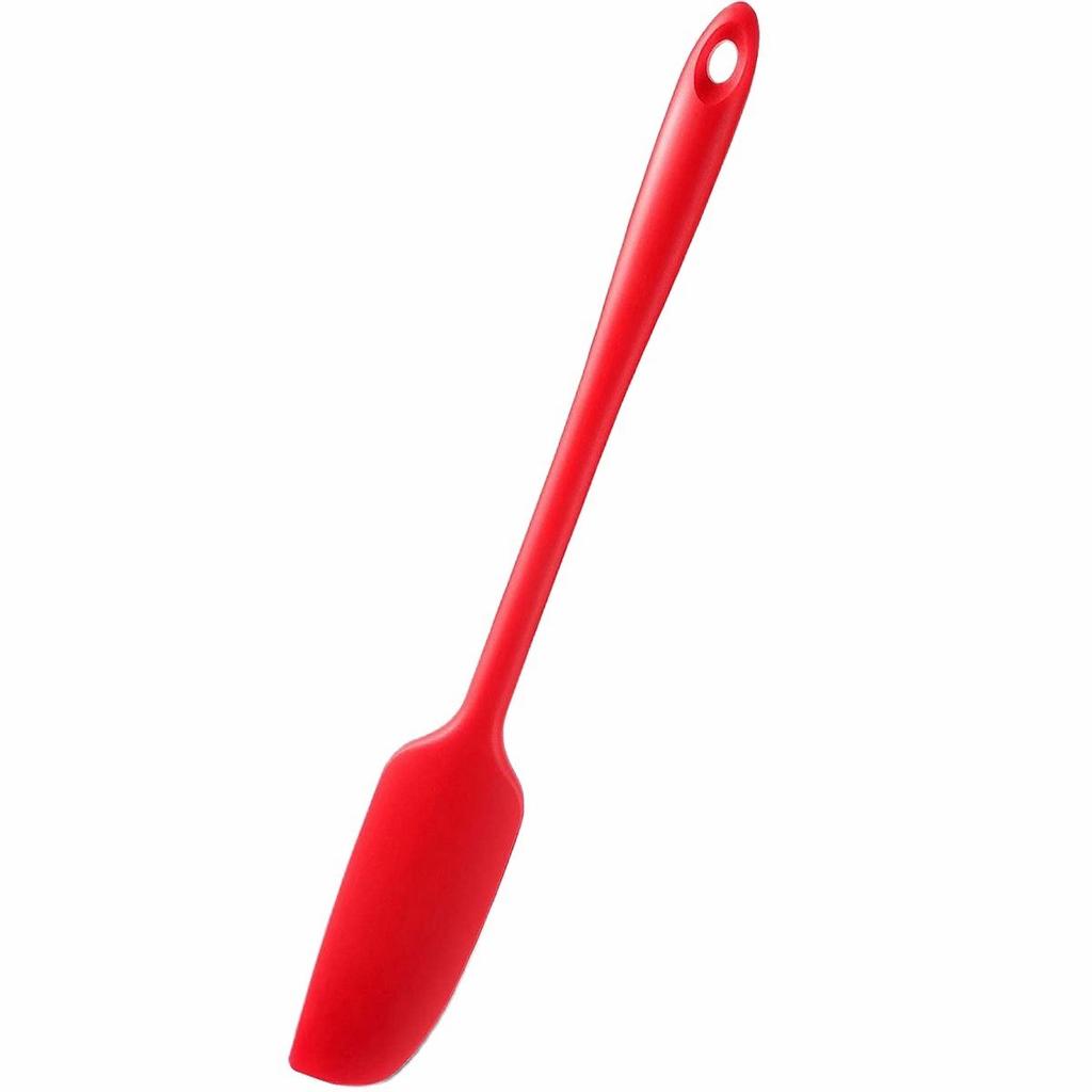Long Handle Silicone Spatula Heat Resistant Flexible Non-Stick Slim Spatula Cake Cream Mixer Scraper Jar Blender Baking Tool