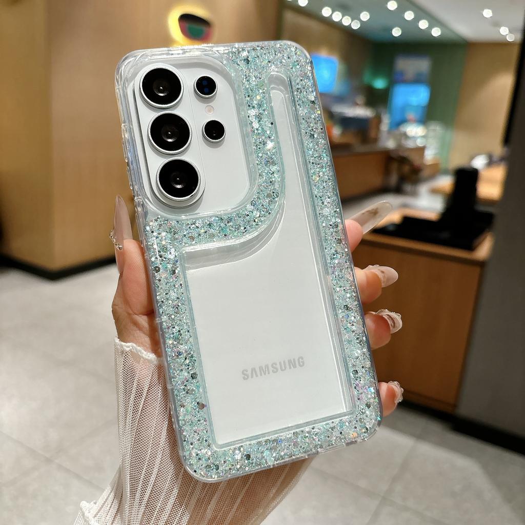 Applicable to Samsung S26U mobile phone case creative versatile DIY advanced S26 luxury rhinestone mobile phone S25U mobile phone