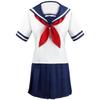 Juego Ayano Aishi Cosplay Disfraz de Anime Yandere Simulator Yandere Chan Traje de Marinero Uniformes de Secundaria JK Disfraces de Disfraz Fiesta