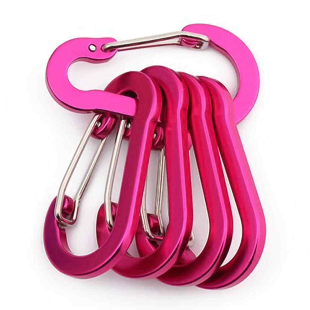 Specifications Aluminum Alloy Carabiner Clips Aluminum Alloy