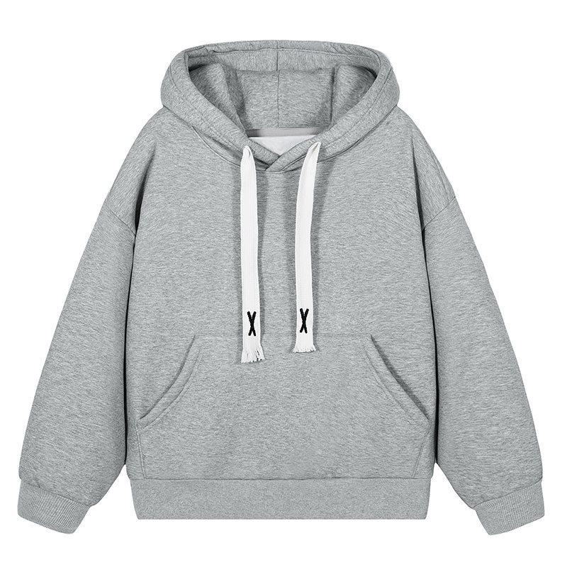 2025 Autumn/Winter Unisex Loose Casual Henley Hoodie Jacket