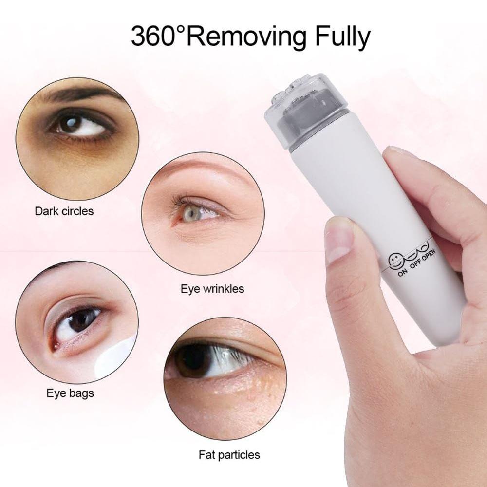 Electric mini massage pen portable 4-head massager electric eye facial care massage instrument lifting face eye vibrator
