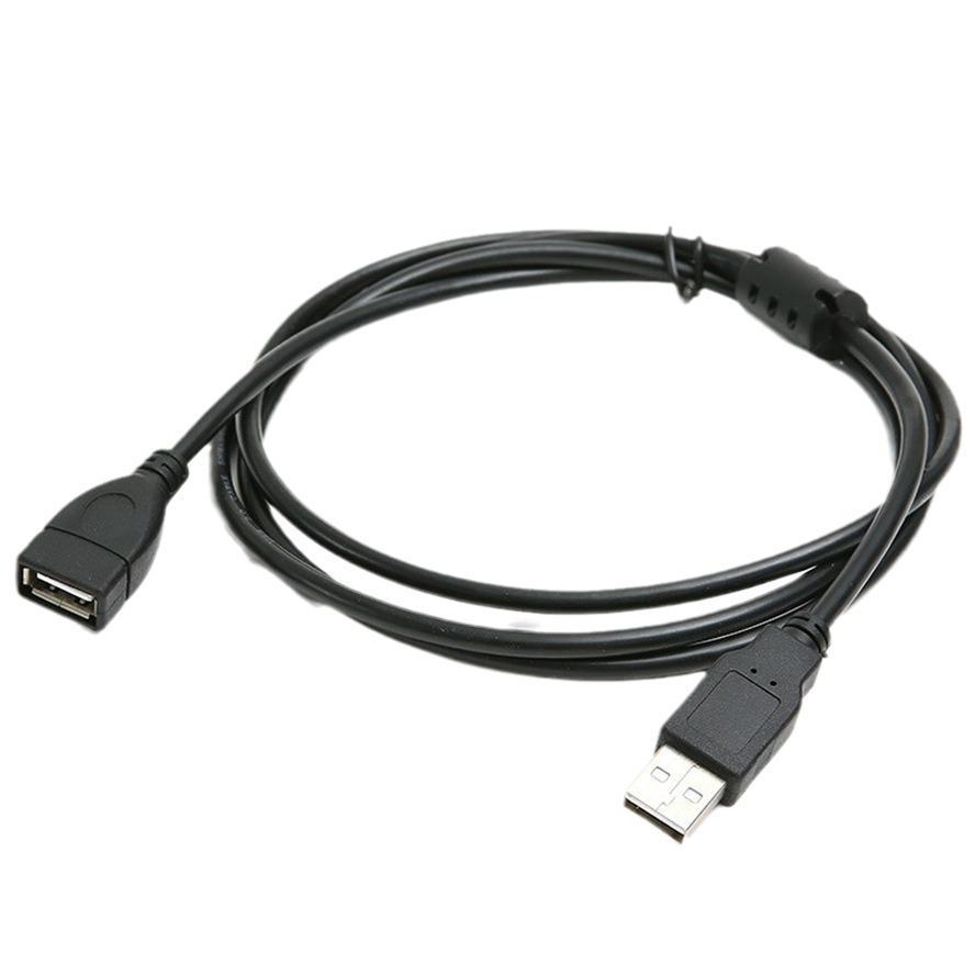 USB 2.0-Daten- und Lade-Verlängerungskabel, Stecker auf Buchse