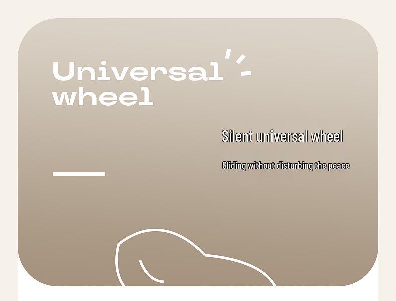 Peanut Twist Anti-Rollover Infant Glider with Silent and Universal Wheels for Boys and Girls