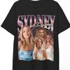 Sydney Sweeney, Maglietta Sydney Sweeney, Maglietta Vintage Sydney Sweeney, Magliette per Fan di Sydney Sweeney, Film di Sydney Sweeney, Maglietta Regalo Sydney Sweeney