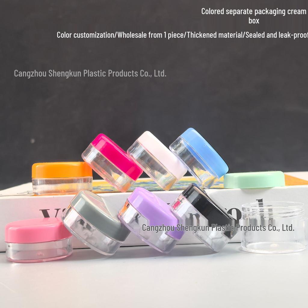 3/5/10/15g Cosmetic Refill Bottles for Cream and Lotion Sample Sizes