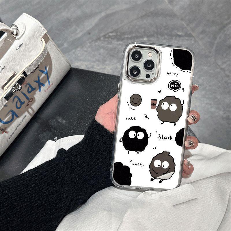 

Coffee Little Coal iPhone Case: Compatible with iPhone 12-16 PROMAX, cute and fun hard shell. Apple 6 Plus