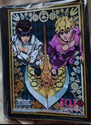 Weiss "JoJo's Bizarre Adventure: Golden Wind" Special Sleeves (55 Pieces) - No Longer Available