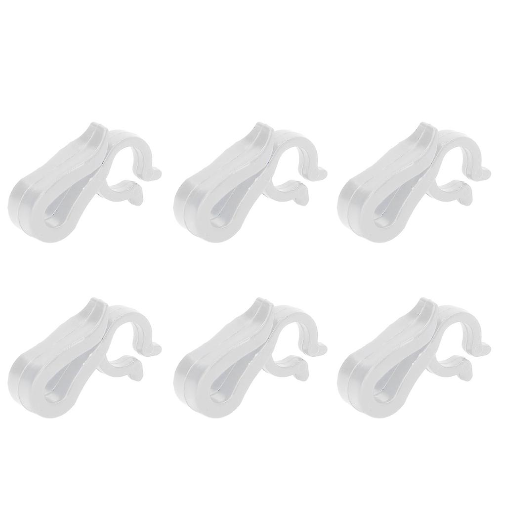 120 ks vánočních spon na osvětlení, opakovaně použitelné vodotěsné plastové venkovní závěsné vánoční spony na osvětlení