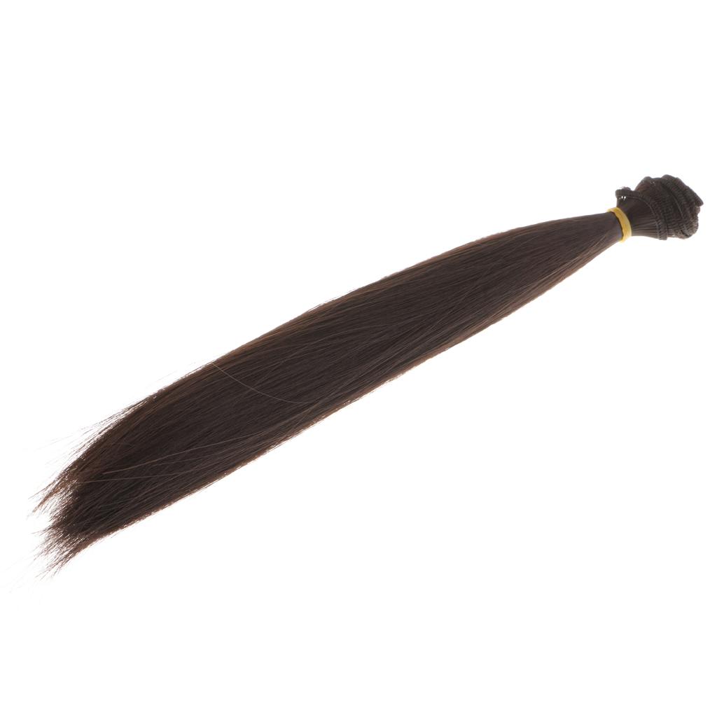 Doll Hair Bulk Wigs Synthetic Craft Hair Hairpiece for Dolls Making Supplies