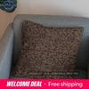 2D Golden Cats And Branches Pillow Cover Pattern Cushion Cover Suitable For Sofa Bedroom Car Pillow Cover