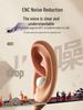 2024 Ultra-Small Noise-Cancelling Wireless Earbuds with Long Battery Life & In-Ear Fit for Sleep & Sports