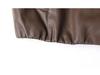 Spring & Autumn PU Leather Jacket for Middle-Aged Ladies - 2025 Style