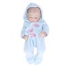 10-inch Reborn Baby Doll, Soft Silicone, Delicate Face, Detailed Design, Includes Pajamas, Washable, Realistic Baby Doll, Blue Eyes Closed, for Kids,