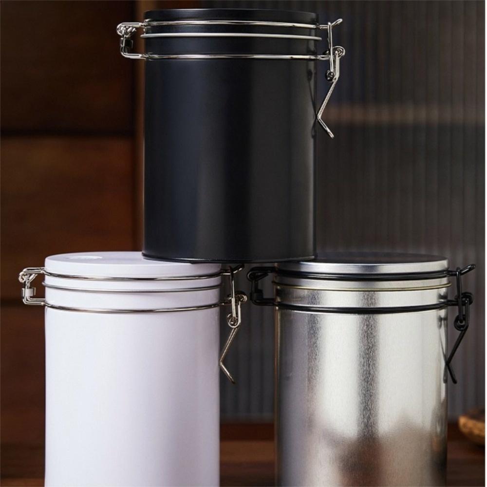 Large Capacity Vacuum Storage Container Metal Tea Airtight Container  Food Grains