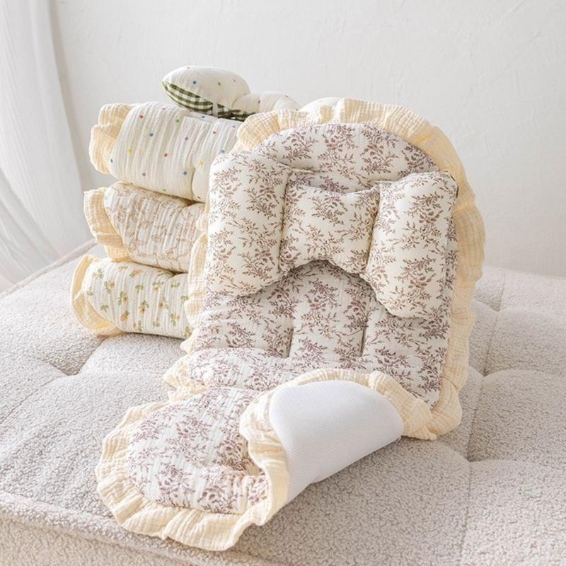 Infant Strollers Seat Liner Pad Provide Better Support for Various Models Travel Friendly Design Pram Cart Cushion
