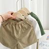 Children's Lightweight Summer Shorts: Boys' Casual Pants, Baby Cotton-Linen Breathable Outerwear Pants