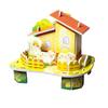 3D Stereoscopic Small House DIY Puzzle for Kids Ages 3-6 - Educational Paper Craft Toy