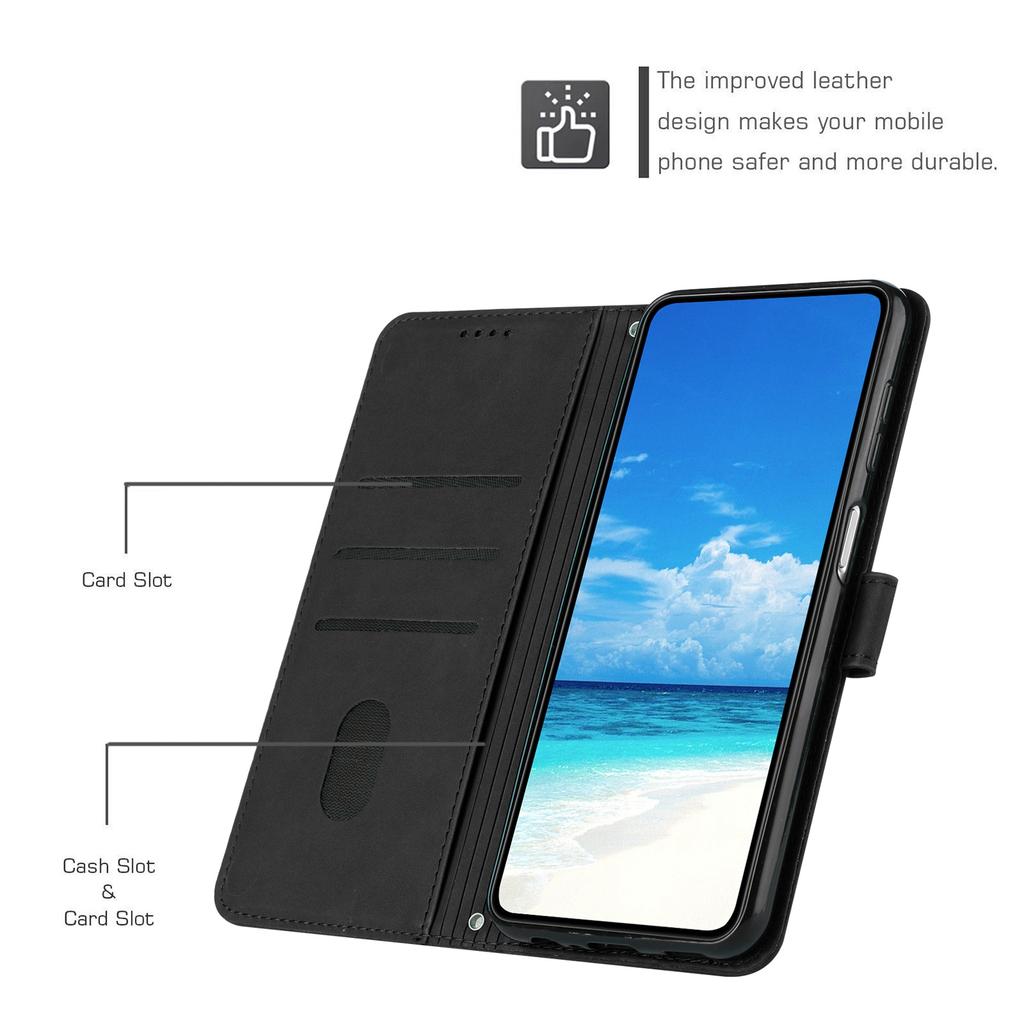 For Motorola Moto G85 5G Case PU Leather Skin Touch Feeling Phone Cover