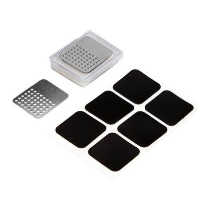6PCS/Box Bicycle Glue-Free Tire Patch With Polishing Disc Leak-Proof Explosion-Proof Strong Adhesive Inner Tube Tire Patch