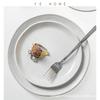 Gypsy Series Japanese Retro Irregular Bowls, Ceramic Salad Bowls, Vegetable Plates, Steak Plates, Household Tableware, Vegetable Bowls