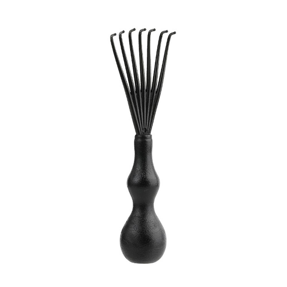 

Comb Brush Cleaner Embedded Handle Tool Comb Cleaner Accessories Special for real hair чёрный
