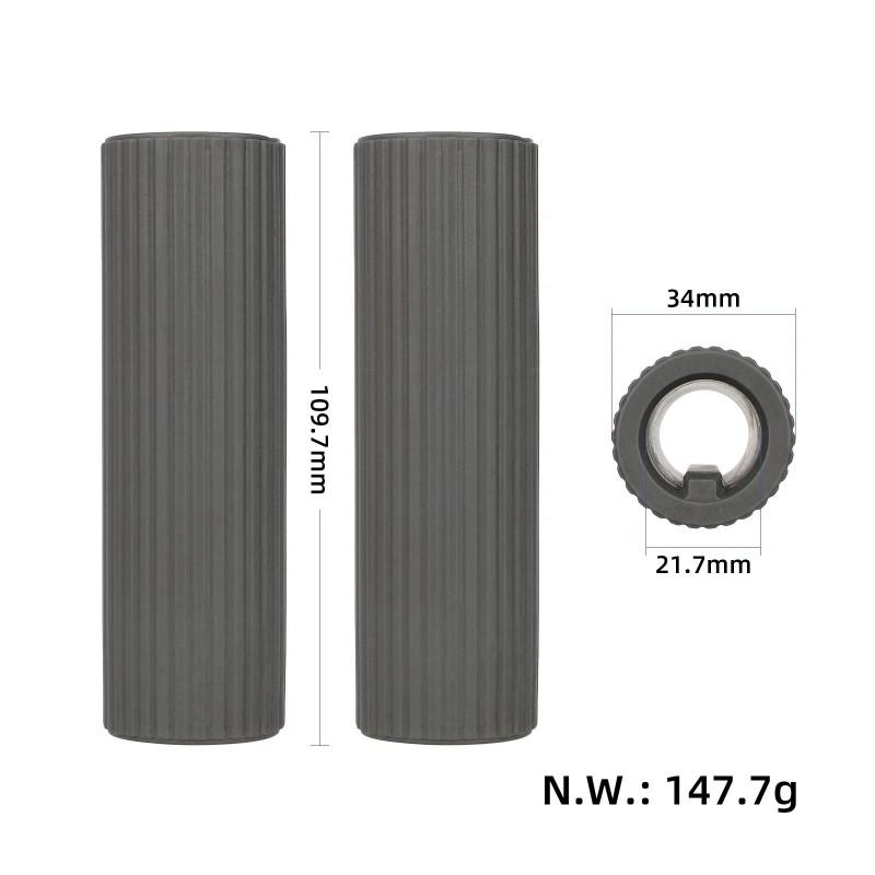Poignées de Guidon en Caoutchouc Pièces de Rechange Pour Modèles de Trottinette Électrique Xiaomi 5 / Pour Xiaomi 5 Pro / Pour Xiaomi 5 Max