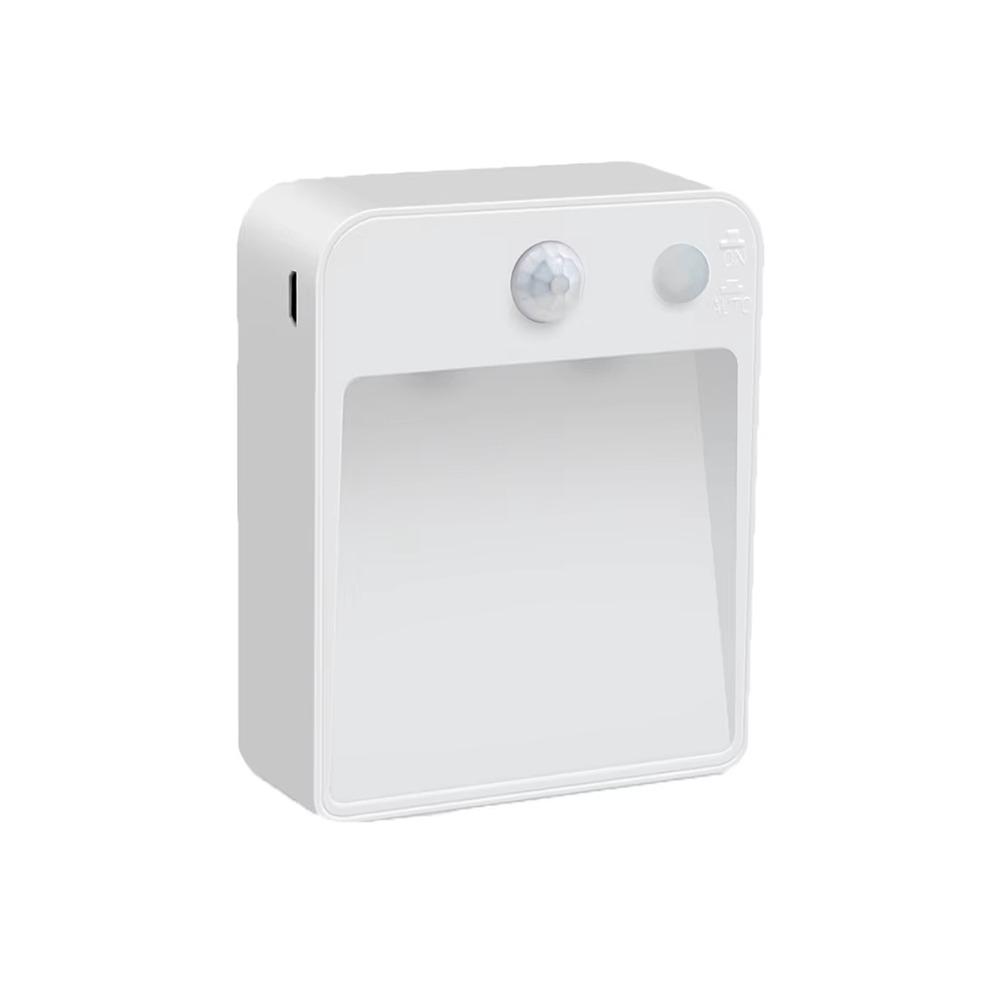 Battery Powered LED Night Light Automatic Light Sensor Light Bedside Lamp Baby Kids Bedside