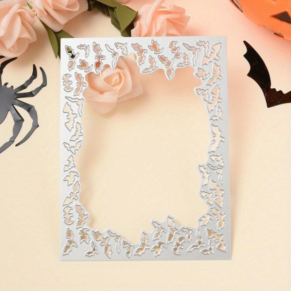 Metal Cutting Dies for Scrapbooking DIY Halloween Decoration with Cartoon Bat Shape