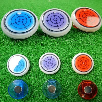 Golf Marker Accessories Level Reading Slope Putting Ball Marker Golf Level Marker Golf Level Hat Clip Slope Level Golf Hat Clip