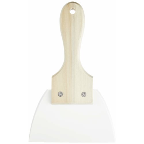 Shimotori Manufacturing Silicone Triangular Rubber Spatula, Large, Made in Japan, B-003