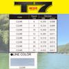 Fluorocarbon Line T7 Premium 200YDS 12Lbs Clear YO-ZURI Color