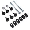 Front Leaf Spring Bracket Mounting Kit with Eye Bolts J Clips K00038 EB Replacement for Camaro Nova 1967 1981