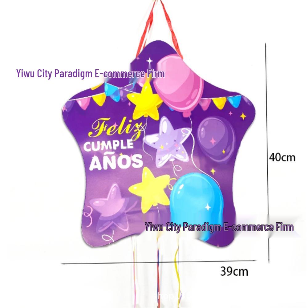 Stitch Princess Superhero Cartoon Birthday Party Pinata Gift Decoration Supplies